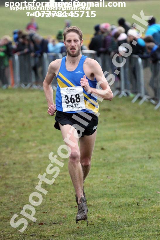 Senior mens Northern Cross Country Champs., Camp Hill Estate, Kirklington.  Photo: David T. Hewitson/Sports for All Pics
